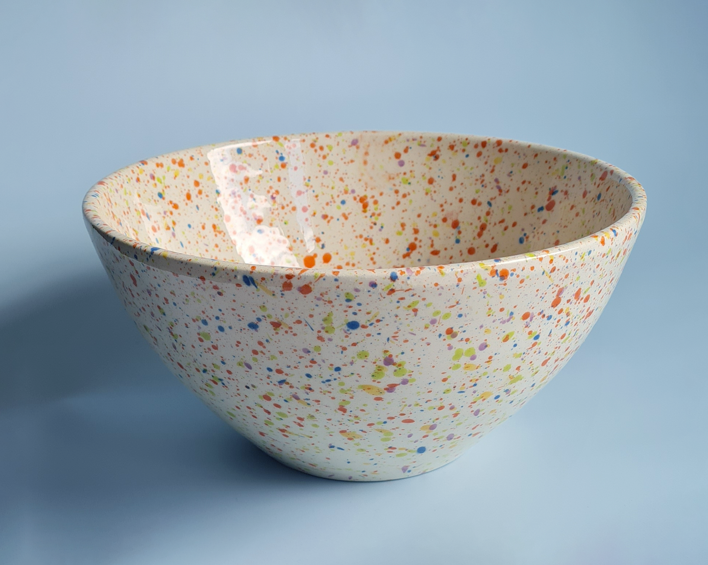 large ceramic serving bowl handmade