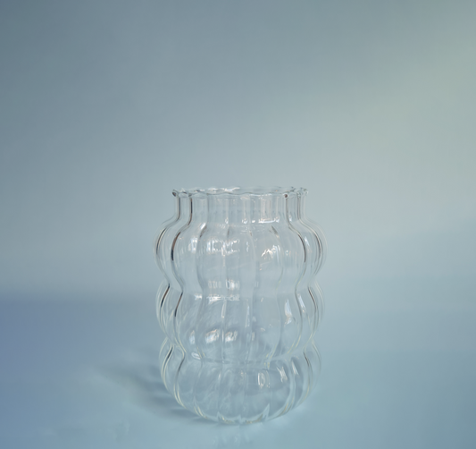 650ml borosilicate glass coffee tumbler